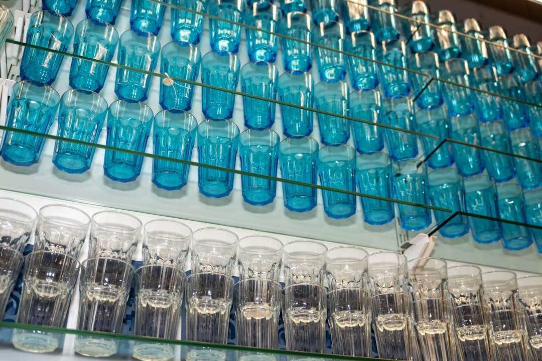 Lab vials on a workbench ready for analysis