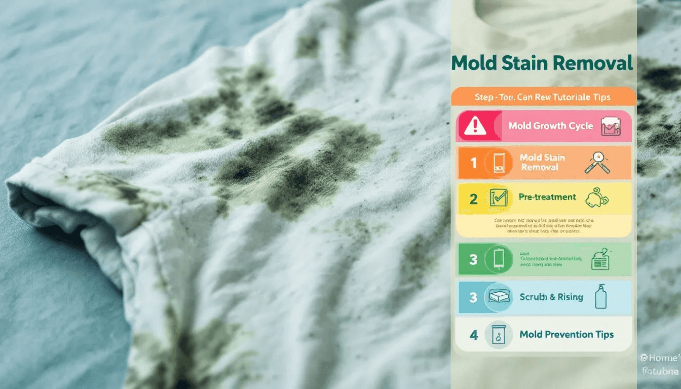 Top Tips for Safely Removing Mold from Clothes