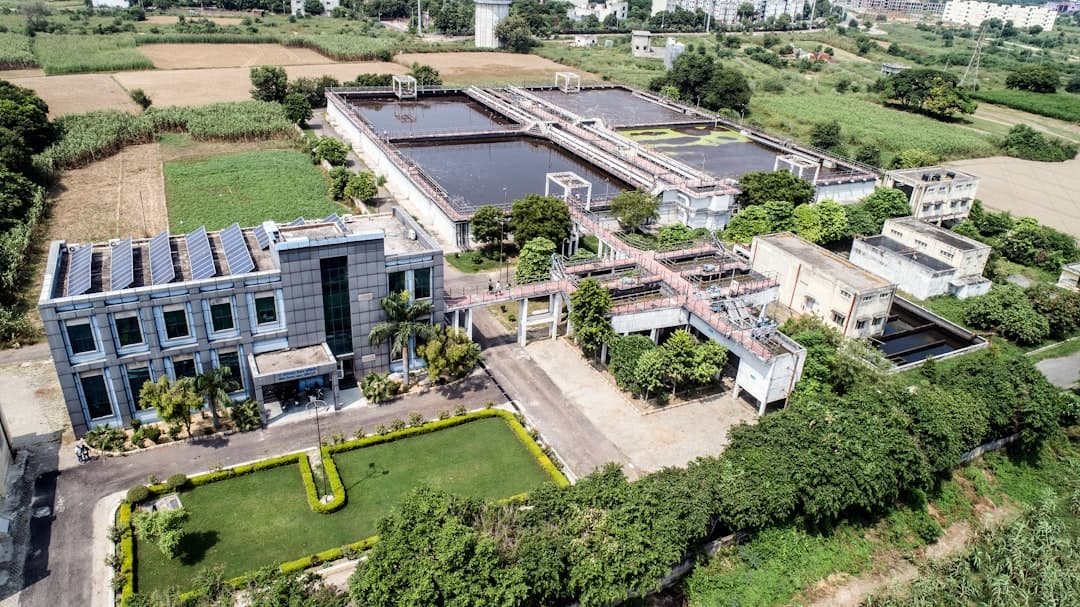 Water treatment plant facility